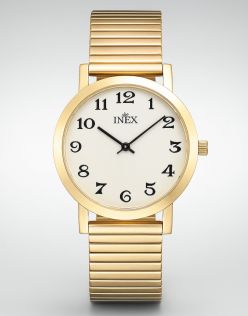 A12006-1D7A Inex Golden Flex Bracelet 34mm