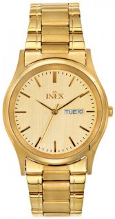 A12124D7I Inex Mens Gold/Gold A12124D7I
