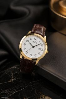 A12135D0A Inex Mens 40mm Golden Classic