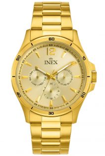 A12148D7I Inex Mens Gold/Champagne DayDate