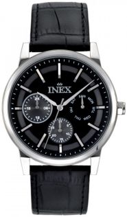 A58970S5I Inex Mens Silver/Black A58970S5I