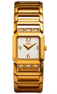 A64129D4KV Inex Ladies Golden Petite 20mm