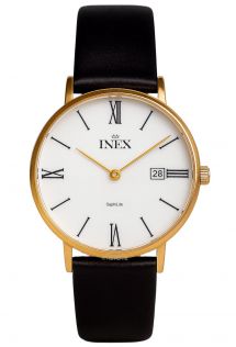 A69446D0KV Inex Mens Golden Classic Slim SappiLite 35mm