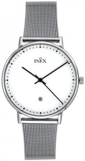 A69468-1S0P Inex Mens Silver/White A69468-1S0P