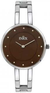 A69499S1P Inex Ladies Silver/Brown A69499S1P