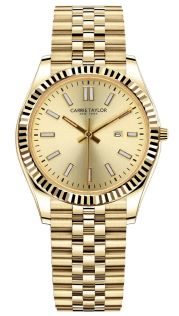 CTW501 Carrie Taylor 32mm Golden Classic Date Sapphire CTW501
