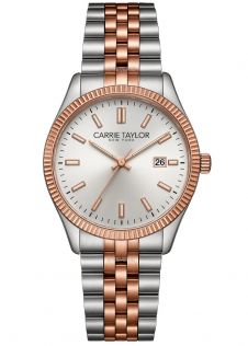 CTW505 Carrie Taylor 32mm Rosegolden Two Tone Classic Date Sapphire CTW505