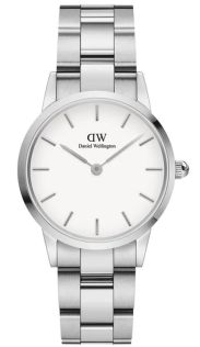 ADW00100207 Daniel Wellington Iconic Link 28mm Silver White DW00100207