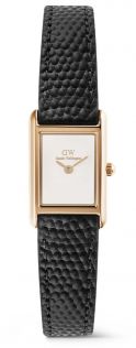 ADW00100903 Daniel Wellington Bound Mini Black Lizard Gold DW00100903