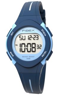 FIBEX19EN006 Digital reseklocka för barn marinblå | FIBEX19EN006