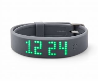 FIBEX8V2GREY Fibex Vibrating Alarm Watch Bluetooth Edition Grey