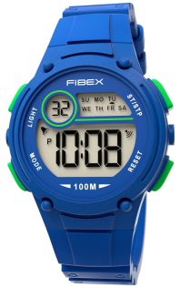 FIBEX84BAP04 Digital pojkklocka sportig stopursfunktion | FIBEX84BAP04