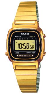 LA670WEGA-1EF Casio Classic Retro Gold/Black LA670WEGA-1EF