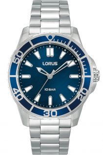 RG249VX9 Lorus Ladies Blue 100m Steel 34mm