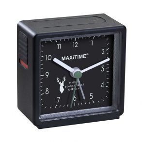 950594 Maxitime Alarm Clock with Light and Snooze Button made in Black Forest, Germany 950594