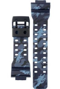 10561428 Blue Camo Strap for Casio G-Shock GA-700 / GA-700CM-2A 10561428