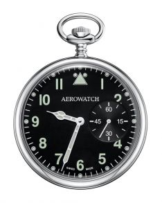 50832 AA02 Aerowatch Lepines Classic Blue Pocket Watch 50832 AA02