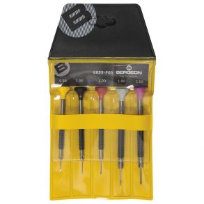 218795 Bergeon 6899-P05 Pouch with 5 Screwdrivers 218795