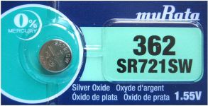248388X Murata Silveroxid SR721SW-PBWW 362 1 stk