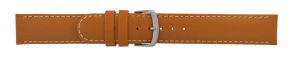 342216S Falkenlund Deluxe Beco 16mm Watch Strap Anfibio Stainless Beige Steel Matt Buckle 342216S