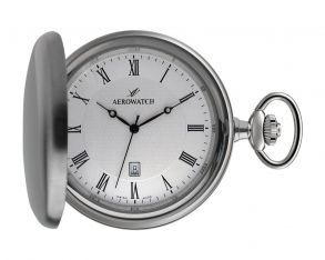 42830 AA01 Aerowatch Savonnettes Pocket Watch 42830 AA01
