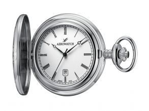 42833 PD01 Aerowatch Savonnettes Pocket Watch 42833 PD01
