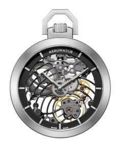 50829 AA04 SQ Aerowatch Lepines Skeleton Pocket Watch 50829 AA04 SQ