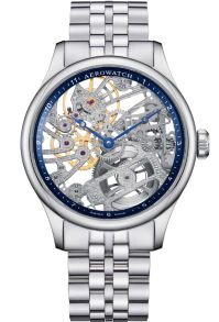 A 50981 AA03 M Aerowatch Renaissance Skeleton Blue A 50981 AA03 M