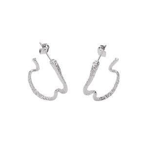 N01004-FS Pico Remark Beat Stud Silverplated