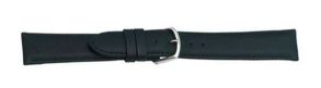 664114S Falkenlund Deluxe Beco Watch Strap Teju Black Calf Leather 14mm Stainless Steel Buckle 664114S