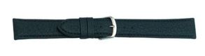 666114S Falkenlund Deluxe Beco Watch Strap Imperator Calf Leather Black 14mm Stainless Steel Buckle 666114S