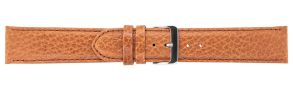 6671320S Falkenlund Deluxe Beco Watch Strap Imperator XL Light Brown Calf Leather 20mm Stainless Steel Buckle 6671320S