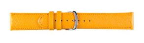 668614S Falkenlund Deluxe Beco Watch Strap Hermes Calf Leather Yellow 14mm Stainless Steel Buckle 668614S