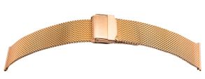 697141 Falkenlund Deluxe Beco Watch Strap Milanaise Gold Plated 18mm 697141