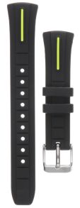 FIBEX76IP007-strap Black silicone strap for Fibex FIBEX76IP007