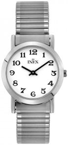 A12004-1S0A Inex Ladies Silver/White A12004-1S0A