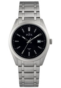 A12168T5I Inex Mens 100m Titanium Classic 42mm