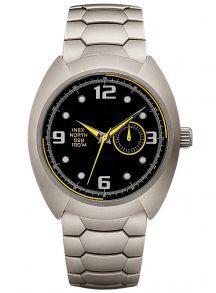 A69282S5KV Inex Mens 100m North Sea Yellow Special Edition Steel 40mm