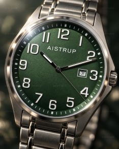 AIW7905 Aistrup Green Titanium Sapphire EZ-Read 41mm