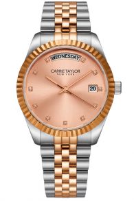 CTW1701 Carrie Taylor Rosegold Day-Date Jubilee Petite 31mm