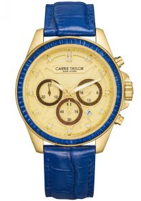 CTW904 Carrie Taylor Astoria Chronograph Blue 42mm