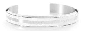 ADW00400006 Daniel Wellington Classic Satin White Silver Bracelet DW00400006 - Medium