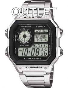 Out41 Casio Classic AE-1200WHD-1AVEF Outlet (Returned/Pre-owned)