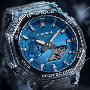 GA-2100BM-7A2ER Casio G-Shock Transparent Blue Analog-Digital 45mm