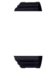10678123 Black Resin strap for Casio G-Shock GA-2100 / GA-2100RW-1AER 26mm 10678123