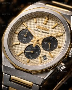HGK001P1 Seiko Mens Two-Tone Steel Sapphire Chronograph 40mm