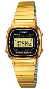 LA670WEGA-1EF Casio Classic Retro Gold/Black LA670WEGA-1EF