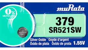248396X Murata Silveroxid SR521SW-PBWW 379 1 stk