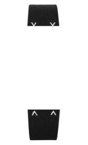 20BO.18S Norqain Freedom Leather Norlando Black Gent - Steel Buckle Strap 20mm 20BO.18S