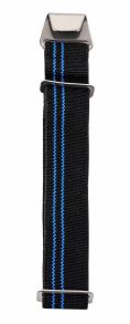 15BAF Norqain Neverest GMT Flex Black Blue Fabric Strap 20mm 15BAF